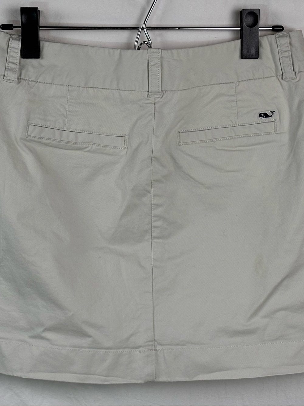 Vineyard Vines women’s 0 Light Beige Khaki mini Skirt - Picture 4 of 10